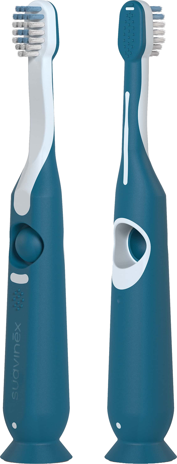 Фото - Зубна щітка мануальна дитяча Suavinex від 2 до 6 років STAGE 2 синя (403015)