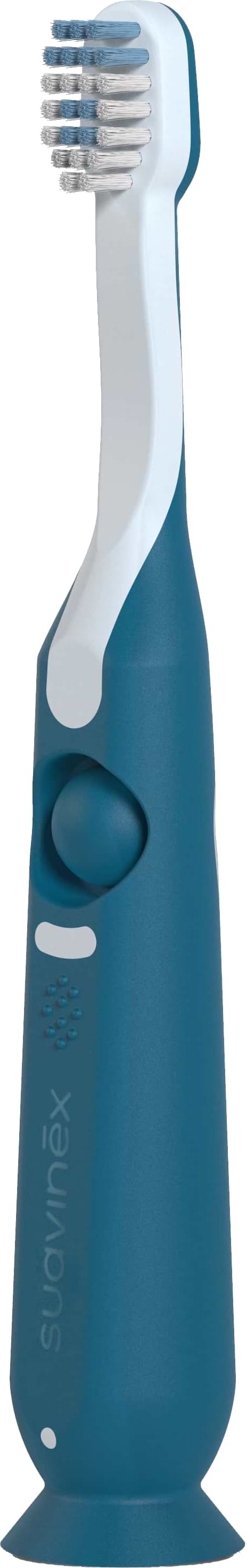 Зубная щетка мануальная детская Suavinex от 2 до 6 лет STAGE 2 синяя (403015)