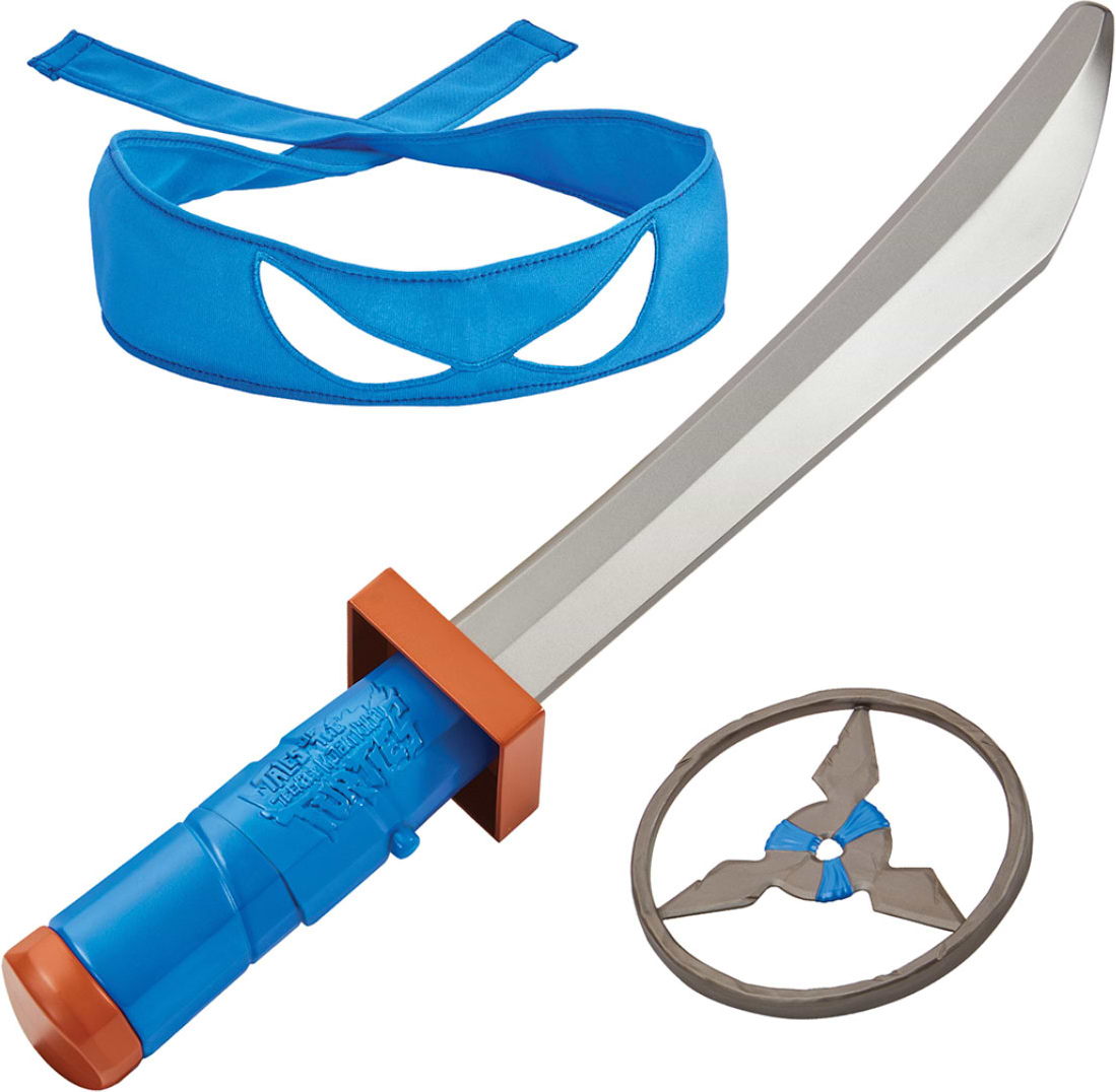 Меч TMNT Черепашки-Ниндзя MOVIE III W3 - КАТАНА ЛЕОНАРДО ВРАЩАЮЩИЙСЯ УДАР (84266)