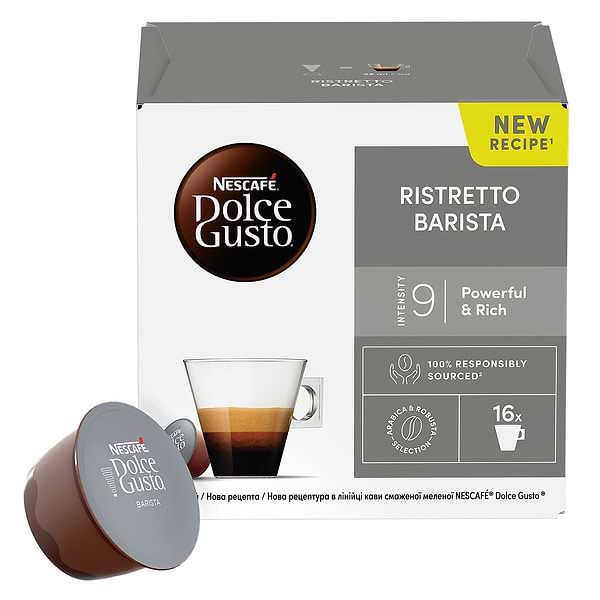 Фото - Кава у капсулах Nescafe DOLCE GUSTO Ristretto Barista 16 шт. 104г