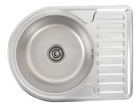 Мийка кухонна Platinum ДЕКОР 5844 (0,8/180 мм)