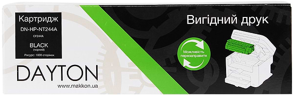 Фото - Картридж для лазерних принтерів/БФП Dayton HP CF244A (44A) для LJ Pro M15/M28 (DN-HP-NT244A)