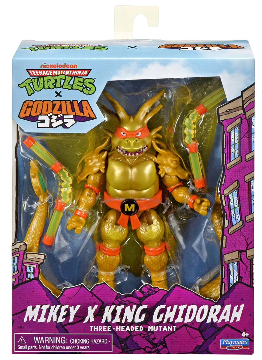 Коллекционная фигурка Godzilla vs. Kong МАЙКИ В ОБРАЗЕ КОРОЛЯ ГИДОРЫ (84673)