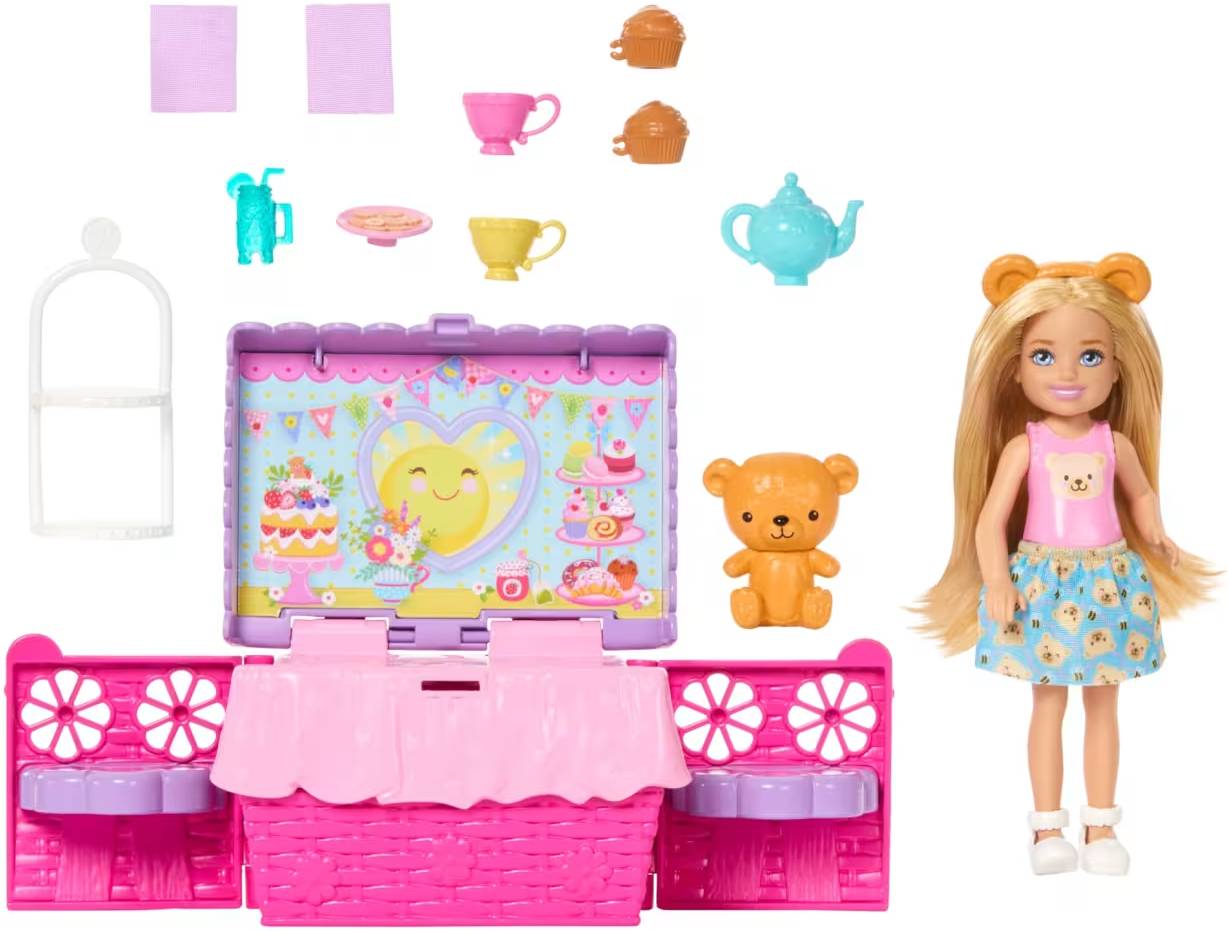 Игровой набор Barbie с куклой Челси Чайная вечеринка (JJB40)