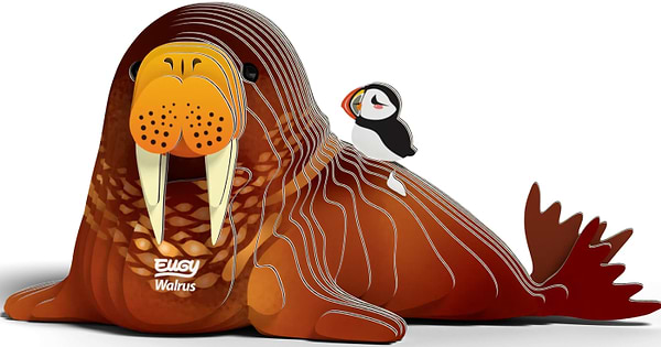 Фото - 3D пазли EUGY Зоопарк: Морж (XEG-107)