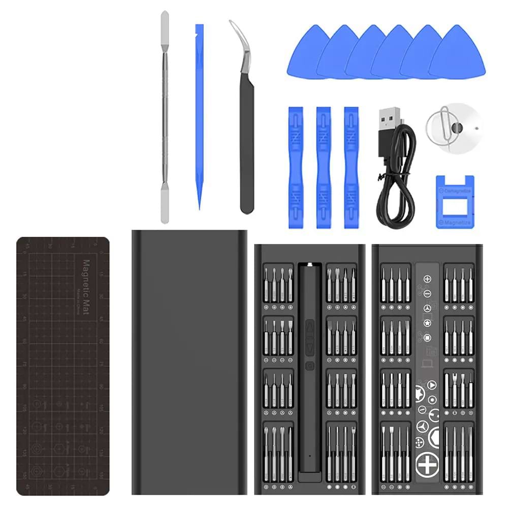 Акумуляторна викрутка King'sDun 82 в 1 (MT-82IN1)