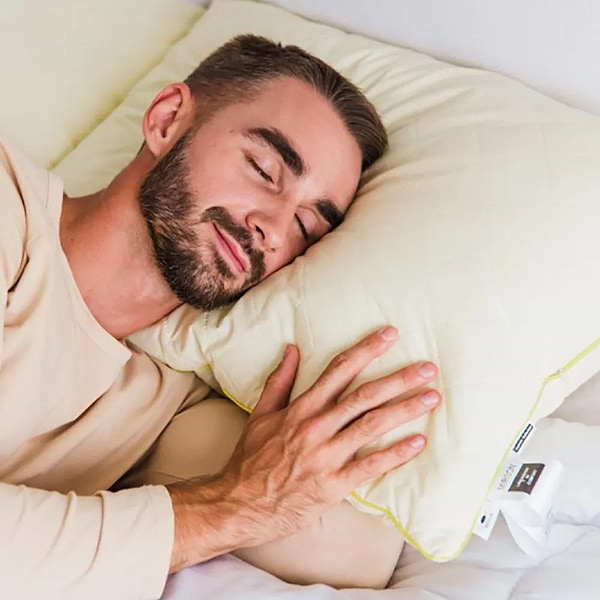 Фото - Подушка стандартная MirSon 1163 Carmela EcoSilk 50х70 см (2200001515475)