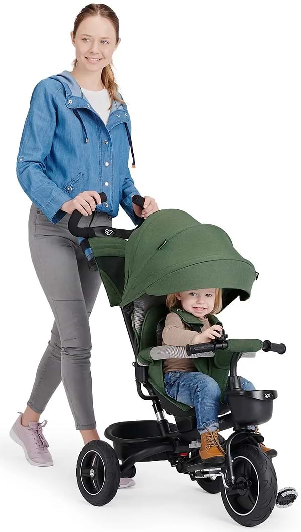 Фото - Трёхколёсный велосипед Kinderkraft Spinstep Pastel Green (KRSPST00GRE0000)