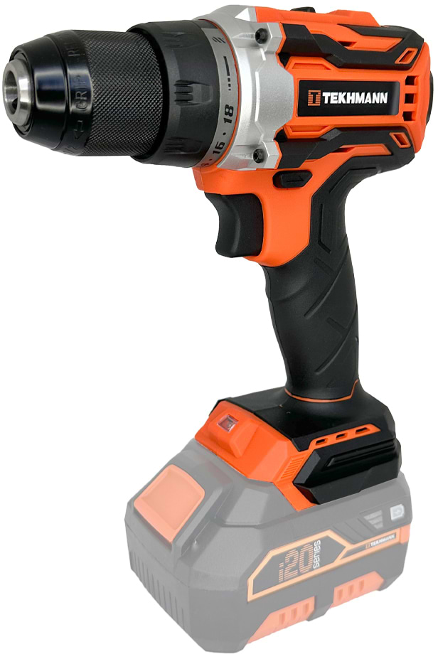 Дриль-шуруповерт Tekhmann TCD-50/i20 BS без АКБ та ЗП (849187)