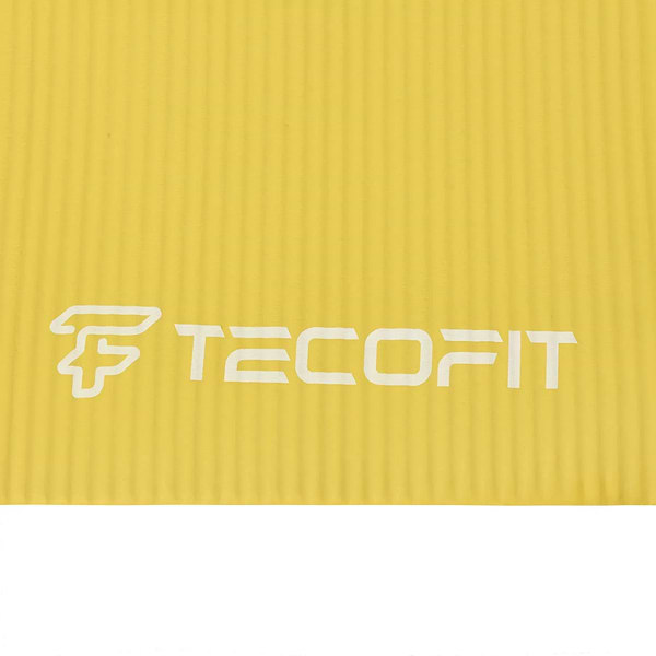 Фото - Коврик для йоги и фитнеса TECOFIT 183х61х1 см NBR Yellow (TOP20106462/4)