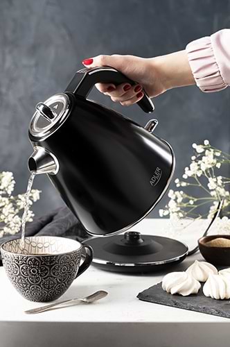Фото - Електричний чайник Adler AD 1343 Black