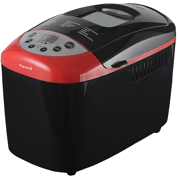 Фото - Хлібопічка ViLgrand VBM85152_Black+Red