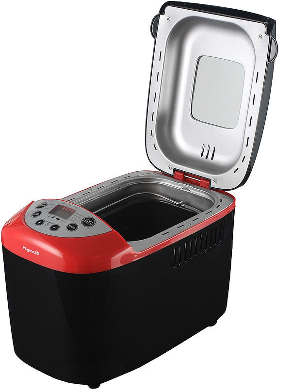 Фото - Хлібопічка ViLgrand VBM85152_Black+Red