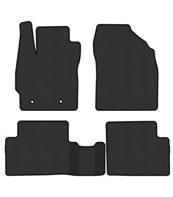 EVA коврики в салон авто EVAtech для Auris Hybrid (E150) 5-doors Toyota 2009-2012 1 поколение Htb EU TY33851PVL4TL2RBB