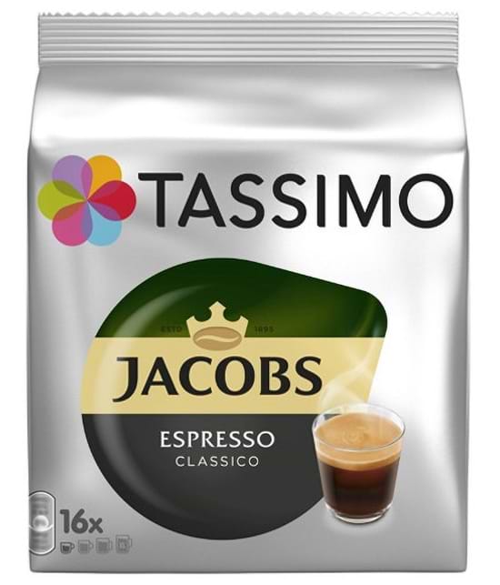 Кава у капсулах Tassimo Jacobs Espresso 16 шт.