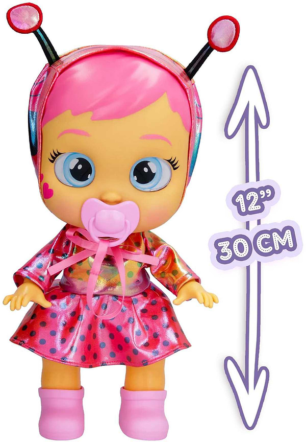 Фото - Інтерактивний пупс Cry Babies CB. ЗІРКИ. Плакса Леді з сяючими очами 30 см (911383)