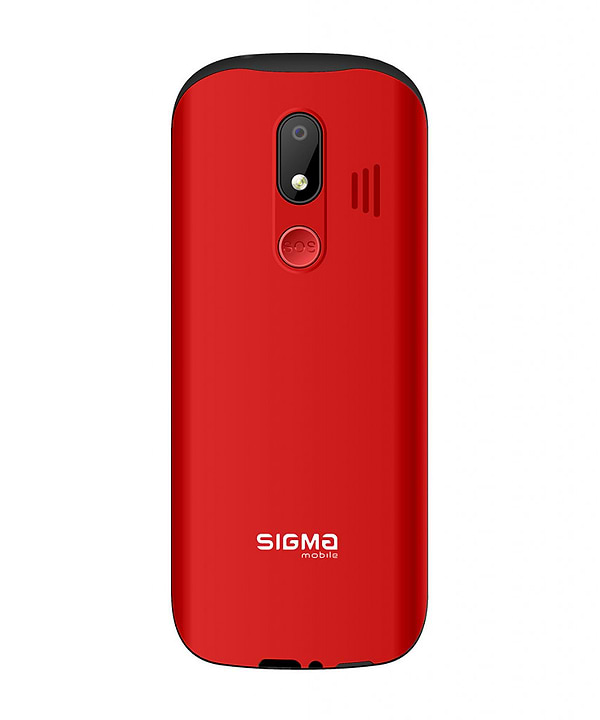 Фото - Уценка - Мобильный телефон Sigma mobile Comfort 50 Optima TYPE-C DS Red