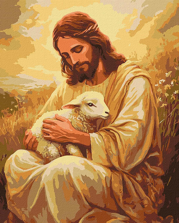 Фото - Картина по номерам Ideyka Божьи объятия 40х50 см (KHO8531)