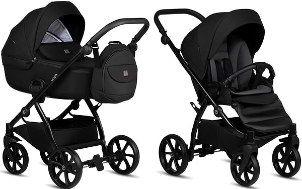 Фото - Коляска універсальна 2 в 1 Tutis Uno5 plus ESSENTIAL COLLECTION Charcoal