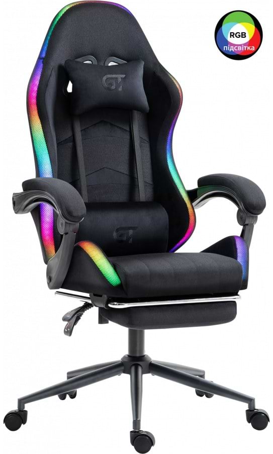 Фото - Кресло для геймеров GT Racer X-2325 Fabric Black L