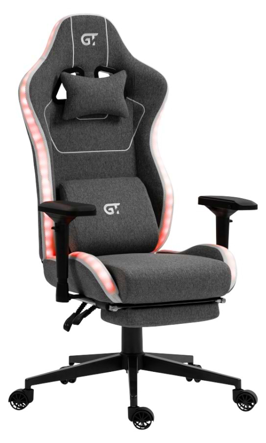 Фото - Крісло для геймерів GT Racer X-2306 Fabric Gray L