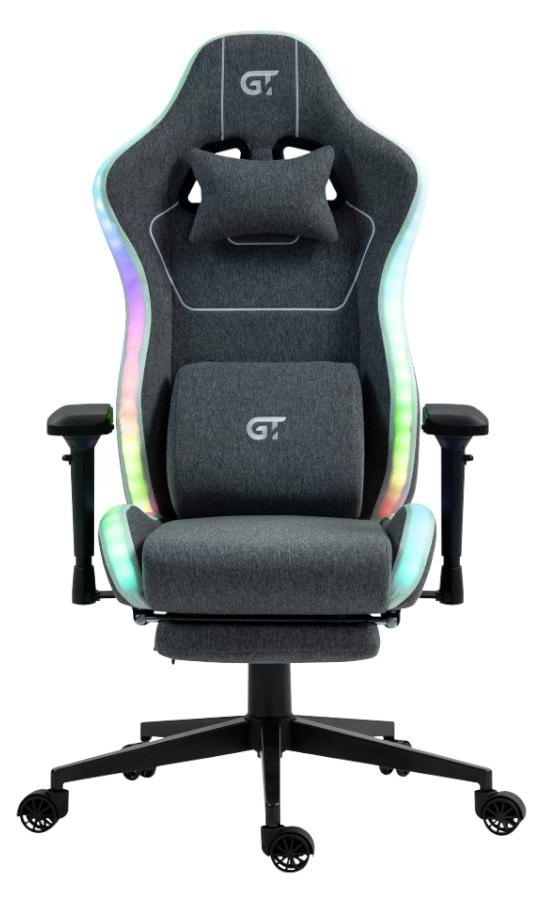Фото - Крісло для геймерів GT Racer X-2306 Fabric Gray L