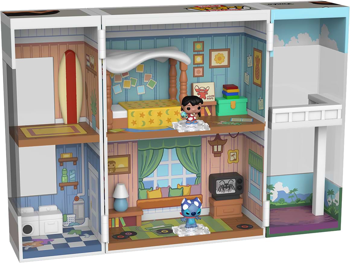 Коллекционная фигурка набор FUNKO BITTY POP! Boxes серии Лило и Стич - ДОМИК ЛИЛО (85536) - Фото 1