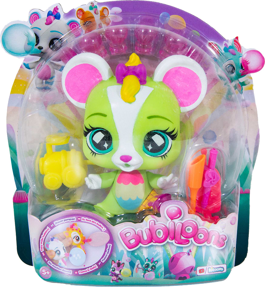 Фігурки тварин набір Bubiloons W2 – МИШЕНЯ МОЛЛІ (85619) - Фото 1