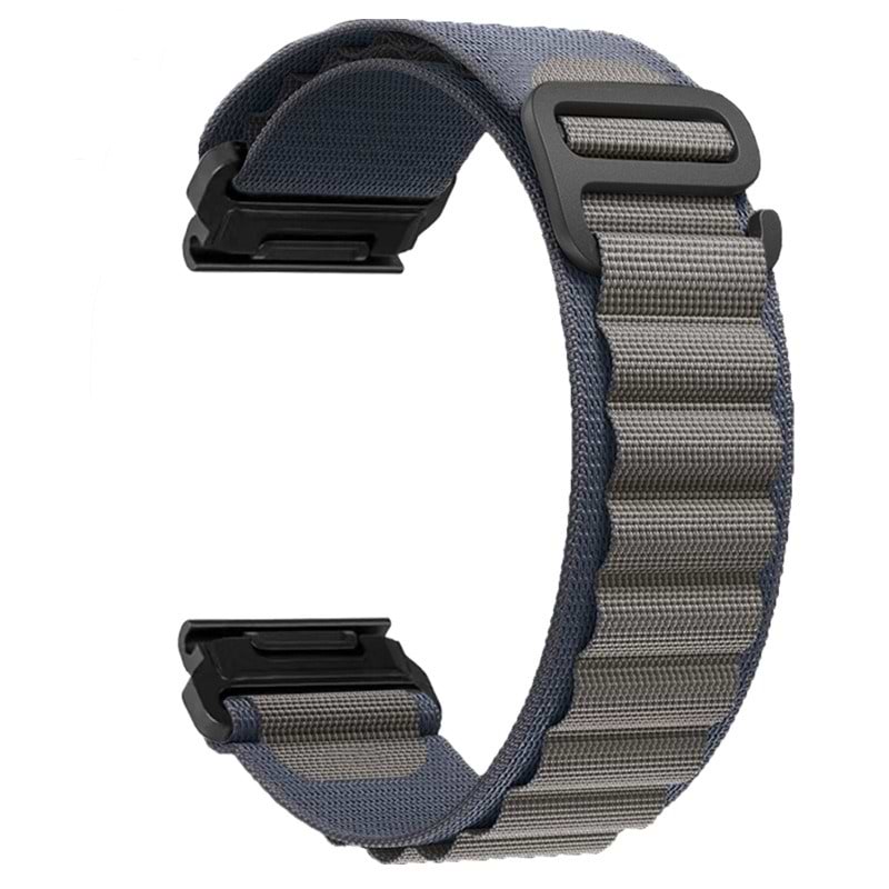 Ремінець для смарт-годинника Armorstandart AlpinaStyle for Garmin 26 mm Blue (ARM85683)