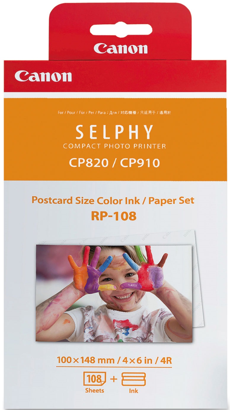 Фотобумага 10х15 Canon +картридж RP-108 (8568B001)