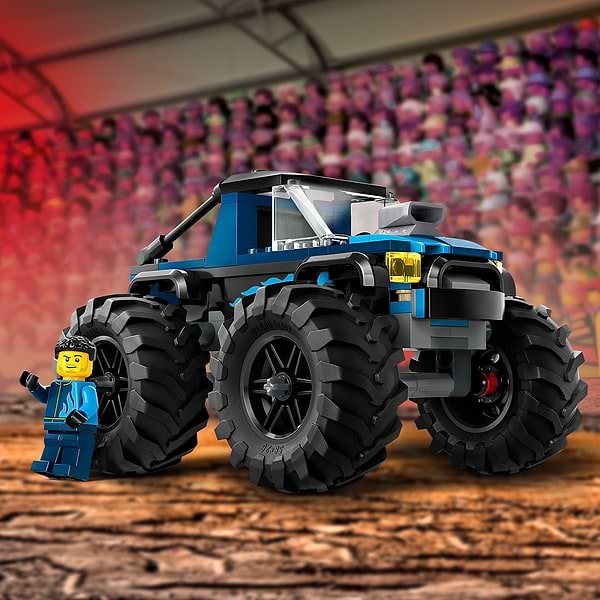 Фото - Конструктор LEGO City Синя вантажівка-монстр (60402)