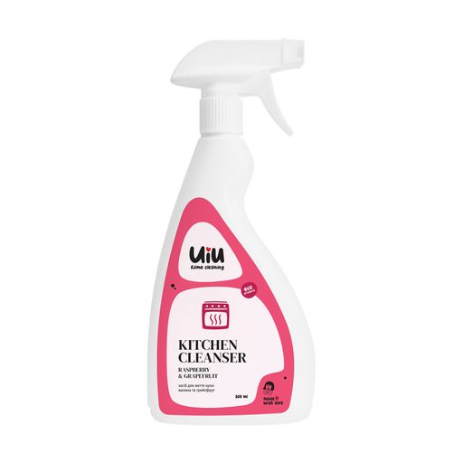 Засіб для чищення кухонної техніки UIU Малина&Грейпфрут 0.5 л (4820152333384) - Фото 1