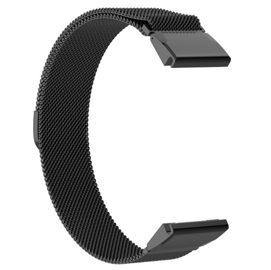 Ремінець для смарт-годинника Armorstandart Milanese Magnetic for Garmin 26 mm Black (ARM85715)