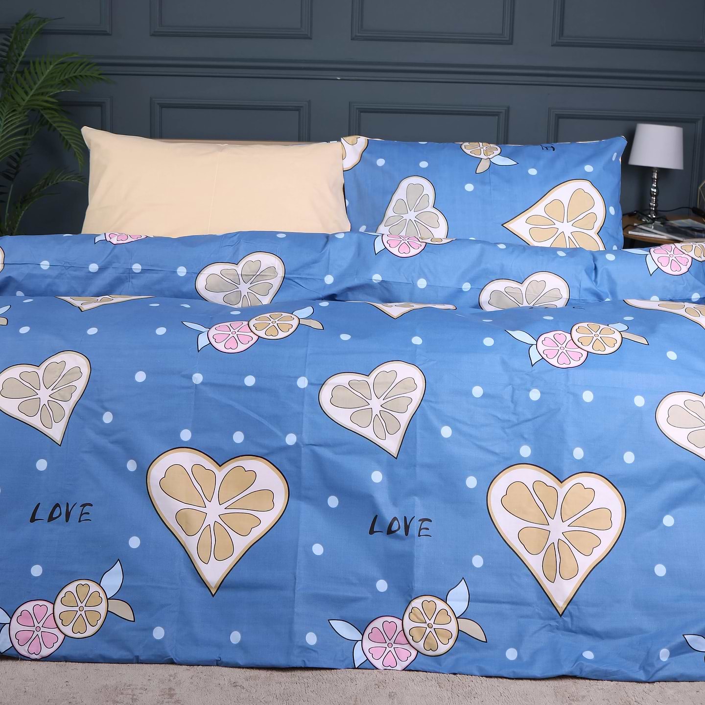 Комплект постельного белья MirSon King Size 220х240 см 17-4823 Nathaniel Ranforce Elite (2200009378546)