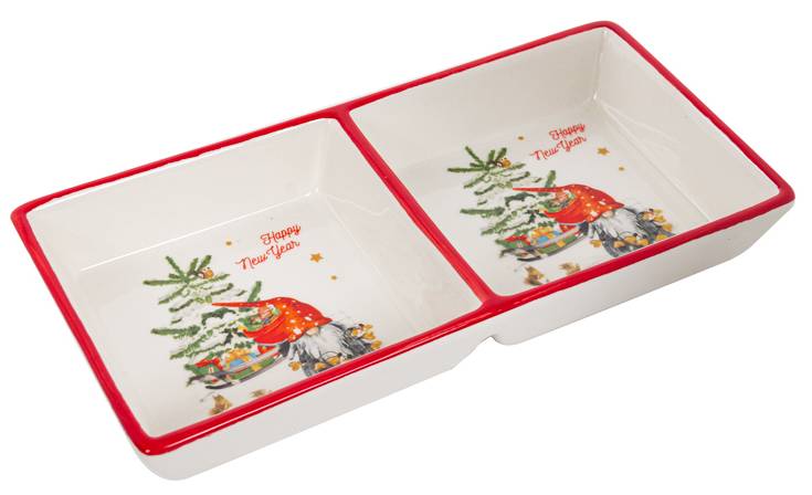 Менажница Lefard Гном дед Мороз 20х3,2 см (858-0151)