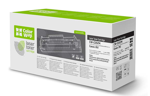 Фото - Картридж для лазерних принтерів/БФП Colorway для Canon (052) LBP212/214/215/MF421/426/428/429 (CW-C052M)