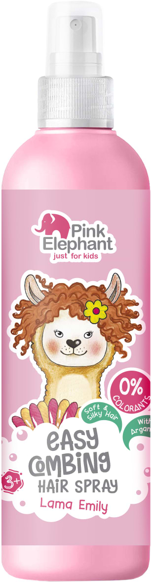 Фото - Спрей для детских волос Pink Elephant Легкое расчесывание Лама Милана (8588006040920)