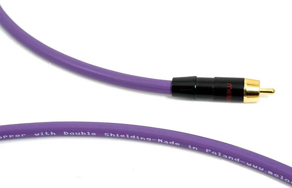Фото - Кабель RCA Melodika 2xRCA - 2xRCA lenght 1m (MD2R10)