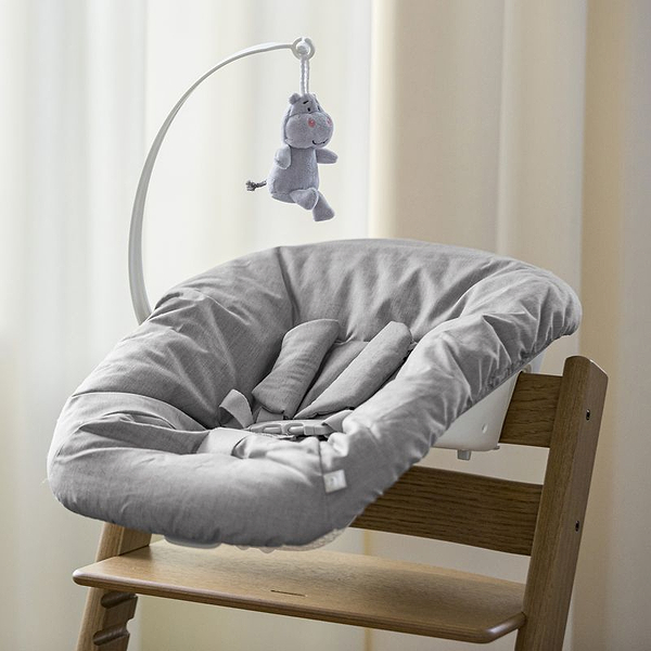 Фото - Стільчик для годування класичний Stokke крісло Tripp Trapp Newborn Grey