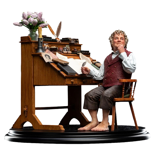 Фото - Колекційна фігурка Weta Workshop LORD OF THE RINGS Bilbo Baggins At His Desk (860103756)
