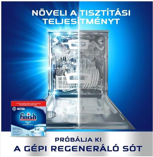 Фото - Соль для посудомоечной машины Finish Calgonit Salt ср-во для смягчения воды 4 кг