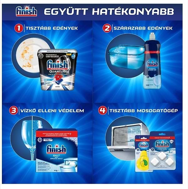 Фото - Соль для посудомоечной машины Finish Calgonit Salt ср-во для смягчения воды 4 кг