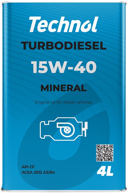 Масло для авто Technol Turbodiesel 15W-40 (TL91004)