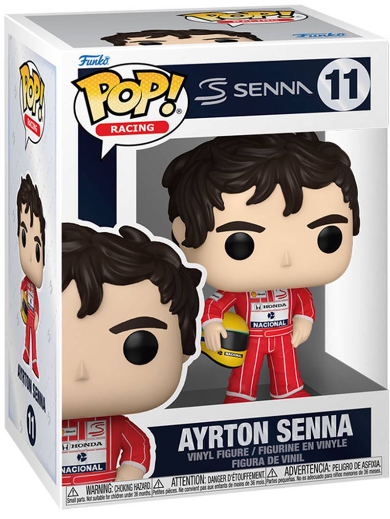 Фото - Коллекционная фигурка FUNKO POP! серии Формула-1 - АЙРТОН СЕННА (MCLAREN) (86180)