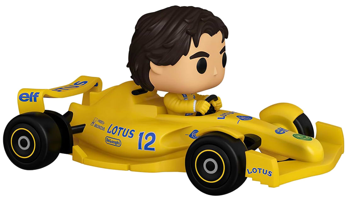 Колекційна фігурка FUNKO POP! серії Формула-1 - АЙРТОН СЕННА У БОЛІДІ (86181)