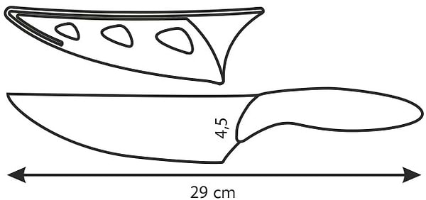 Фото - Ніж кухаря tescoma 863090 Presto Tone 17 см