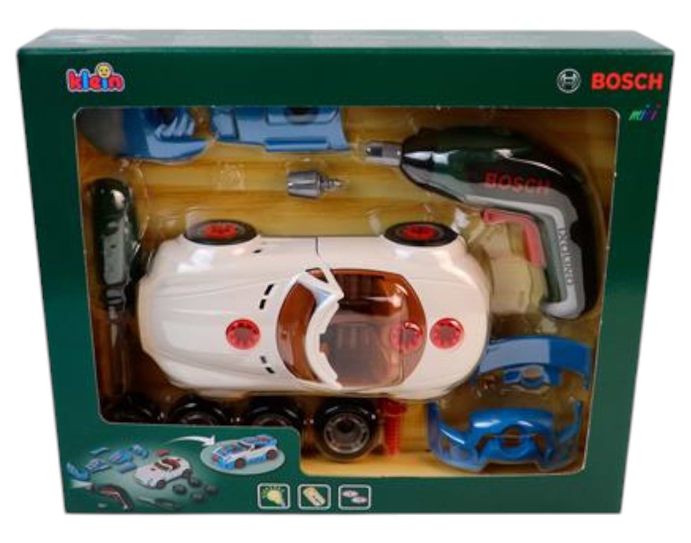 Игровой набор Klein Mini Тюнинг автомобиля с шуруповертом Ixolino II (8630)