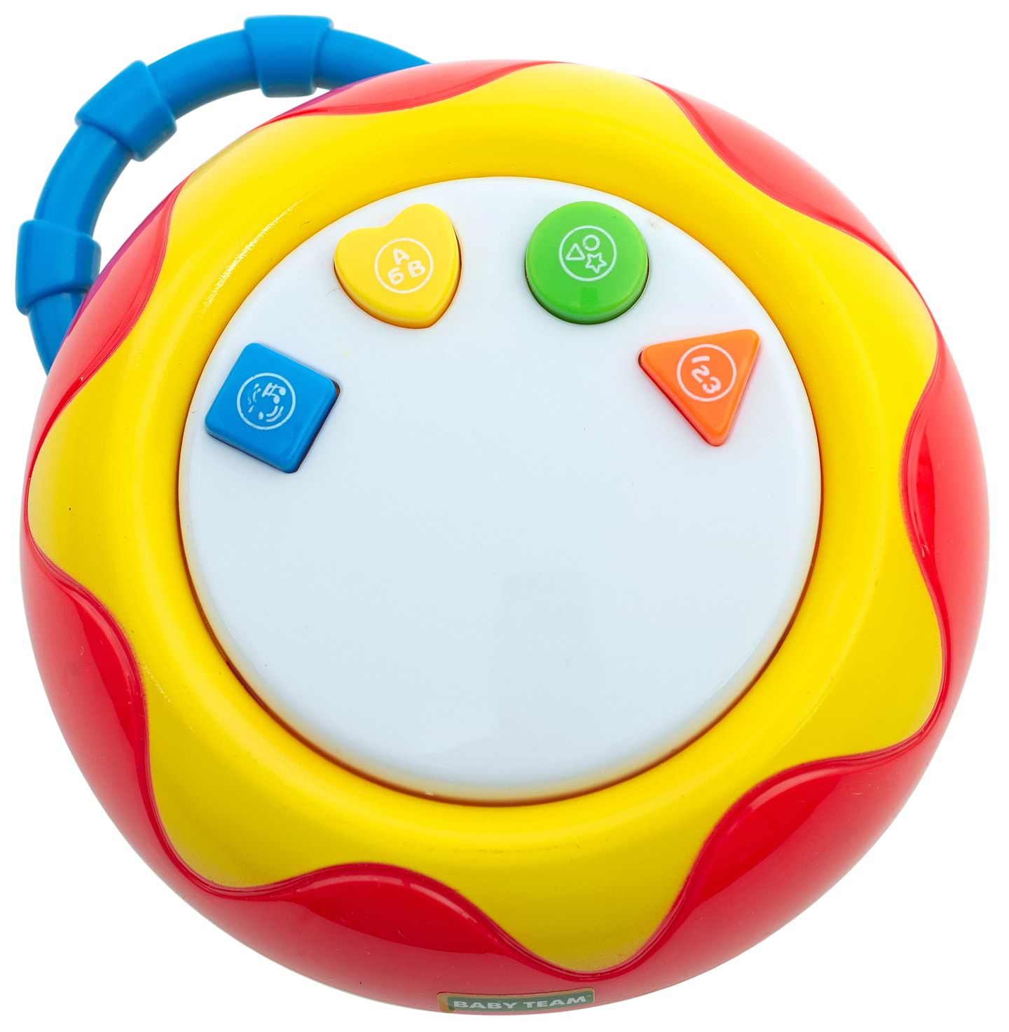 Інтерактивний музичний інструмент Baby Team Барабан (8643) - Фото 1