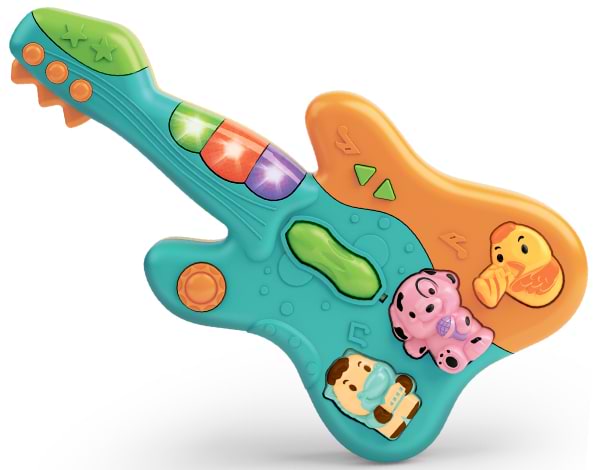 Интерактивный инструмент Baby Team 8644 гитара голубая