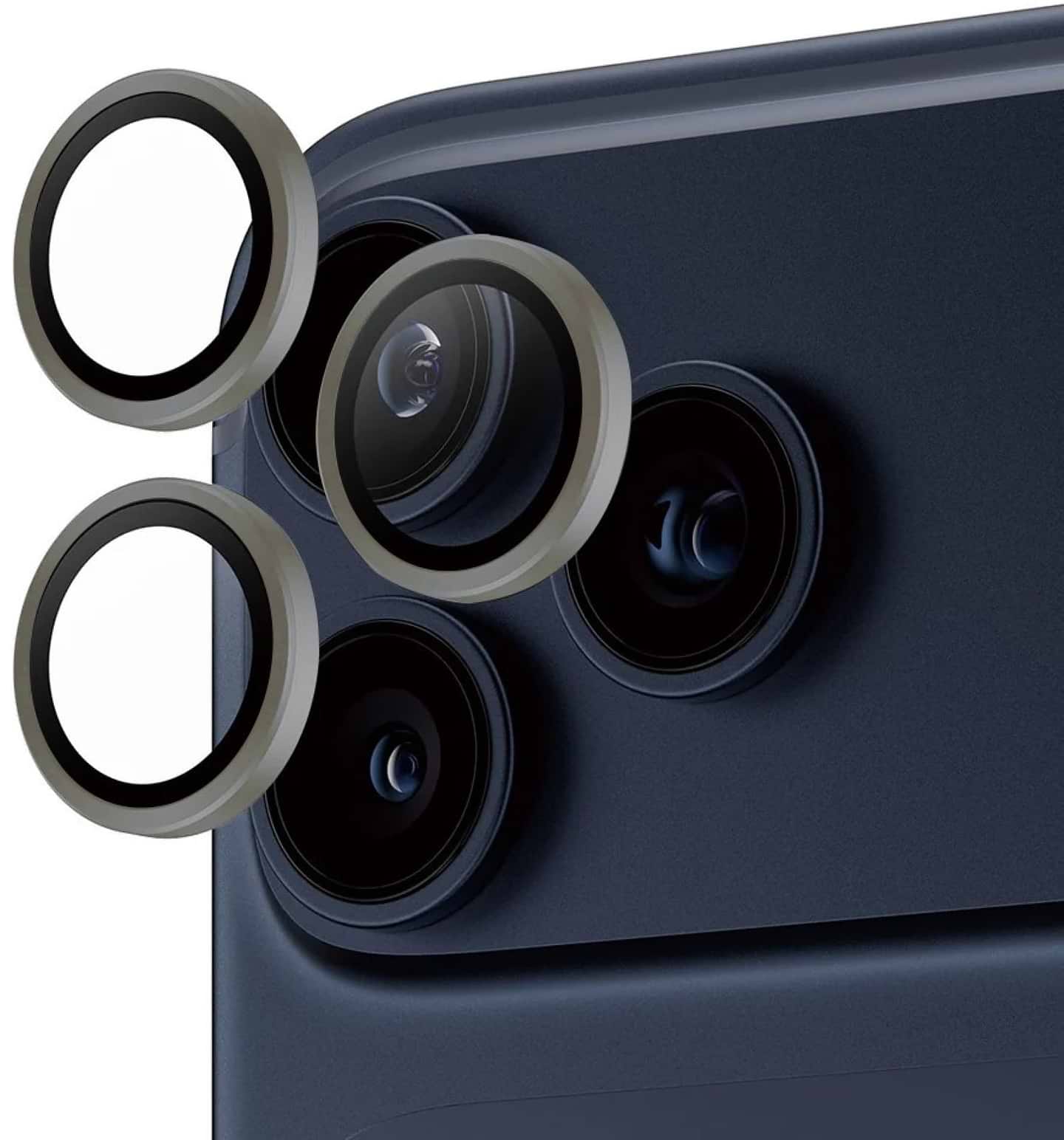 Защитное стекло для смартфона Armorstandart для камеры AR for iPhone 17 Pro/17 Pro Max Titanium (ARM86453)